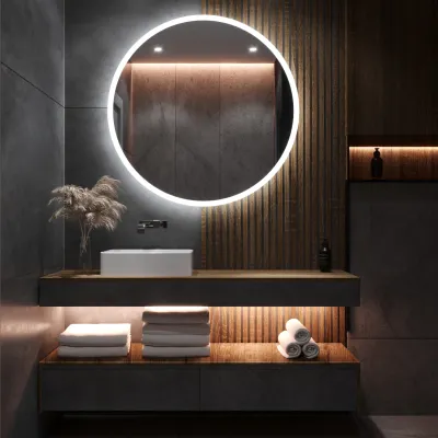 Miroir rond lumineux E1